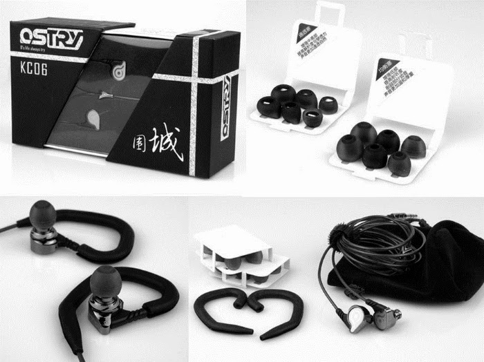 ขาย หูฟัง OSTRY KC06 สุดยอดหูฟังระดับ High Fidelity Professional บอดี้โลหะผสมไทเทเนี่ยม พร้อมใช้งาน ไม่ต้อง Burn in