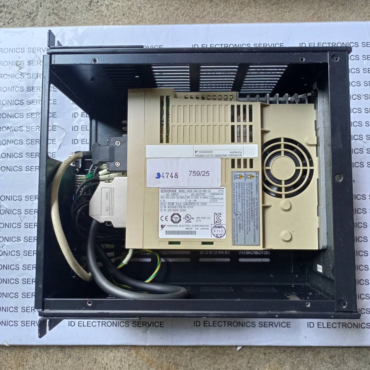 CACR-7R6-EE1VBD-00 SERVO DRIVE " YASKAWA "
