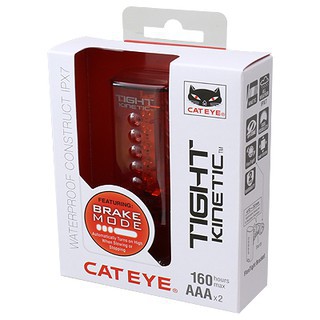 CATEYE TIGHT KINETIC ไฟท้ายกันน้ำ ไฟสว่างเมื่อเบรค, TLLD180K