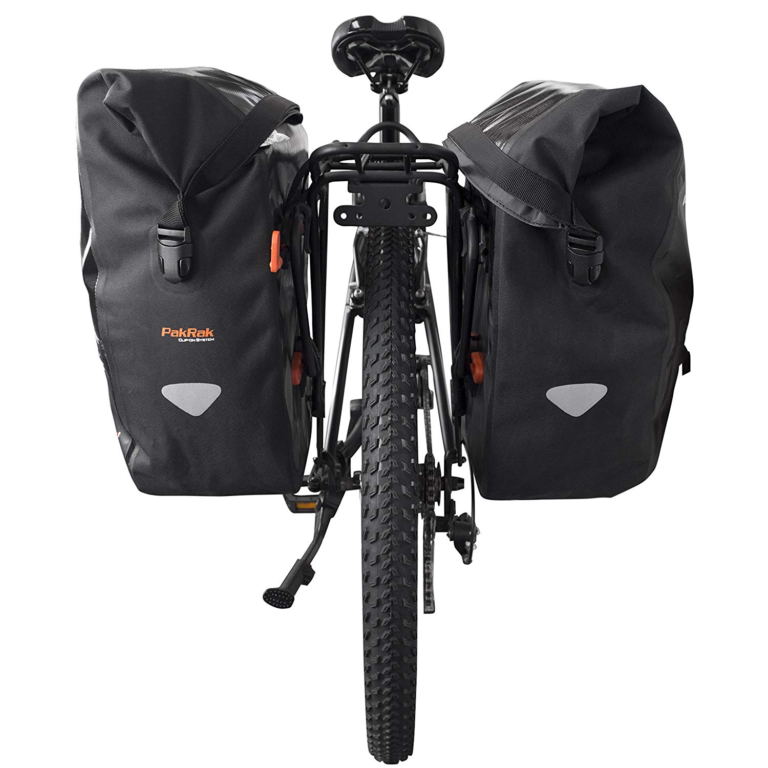 กระเป๋าติดตะแกรงท้าย IBERA PakRak Waterproof Panniers : IB-BA20BLA ( สีดำ ) ขนาด 30ลิตร ขายต่อคู่