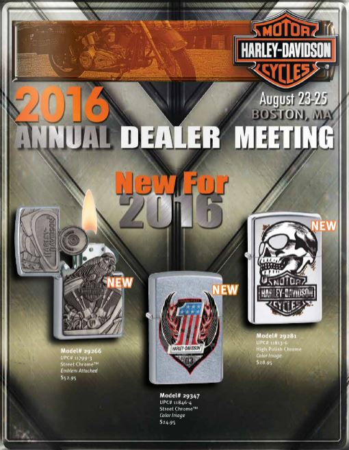ไฟแช็ค Zippo แท้ ฮาร์เล่ "Zippo 29266 Harley Davidson Street Chorme Emblem " แท้นำเข้า 100%
