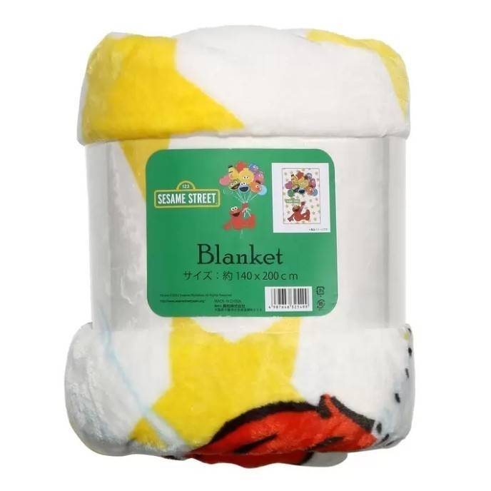 Disney / Sanrio Blanket ผ้าห่มลายลิขสิทธิ์แท้ Sesame Street / รวม Sanrio