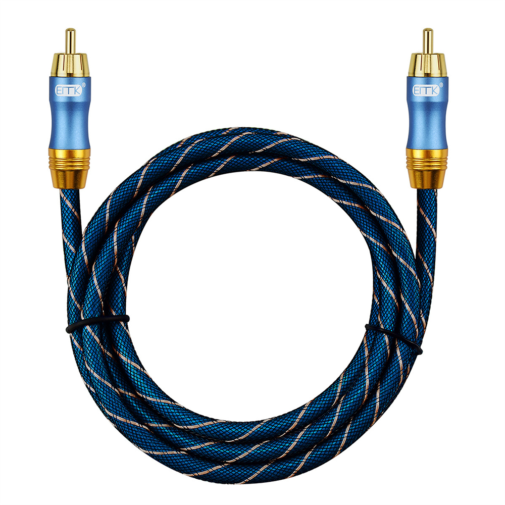 ขาย ERTK Coaxial Blue สาย Coaxial เกรดพรีเมี่ยม สำหรับเครื่องเสียง