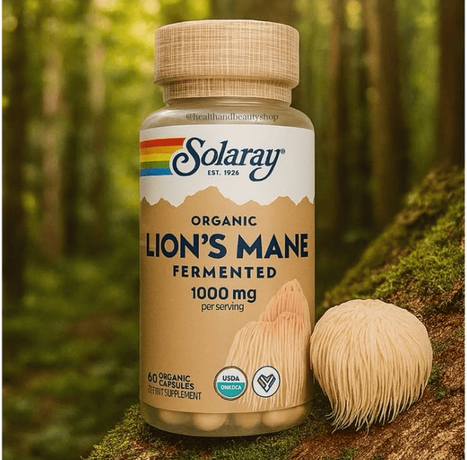 Solaray, Fermented Lion’s Mane 500 mg 60 VegCaps