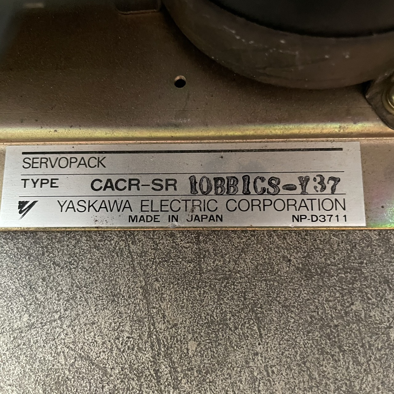 CACR-SR10BB1CS-Y37 SERVOPACK “ YASKAWA ”