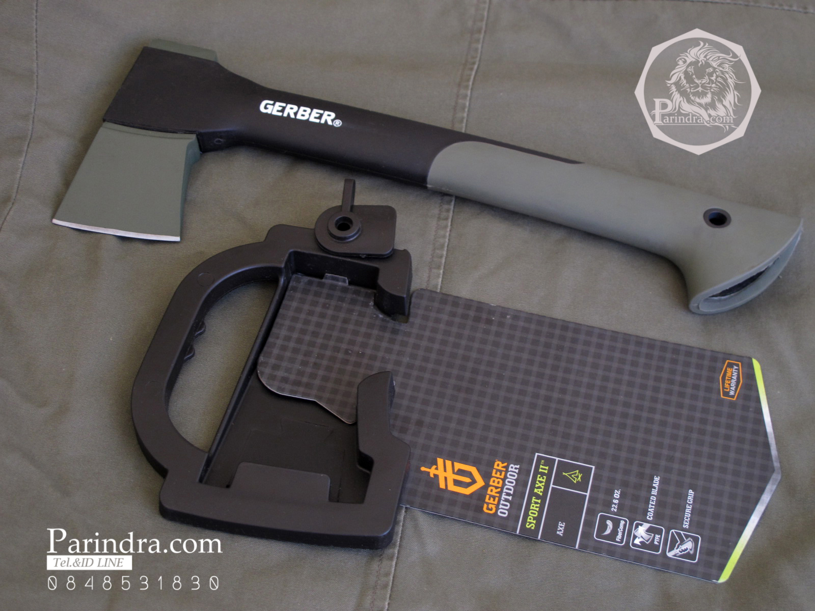 ขวานเดินป่า ขวาน GEBER CAMPING AXE ด้ามABS ขนาด 14 นิ้ว (OEM)