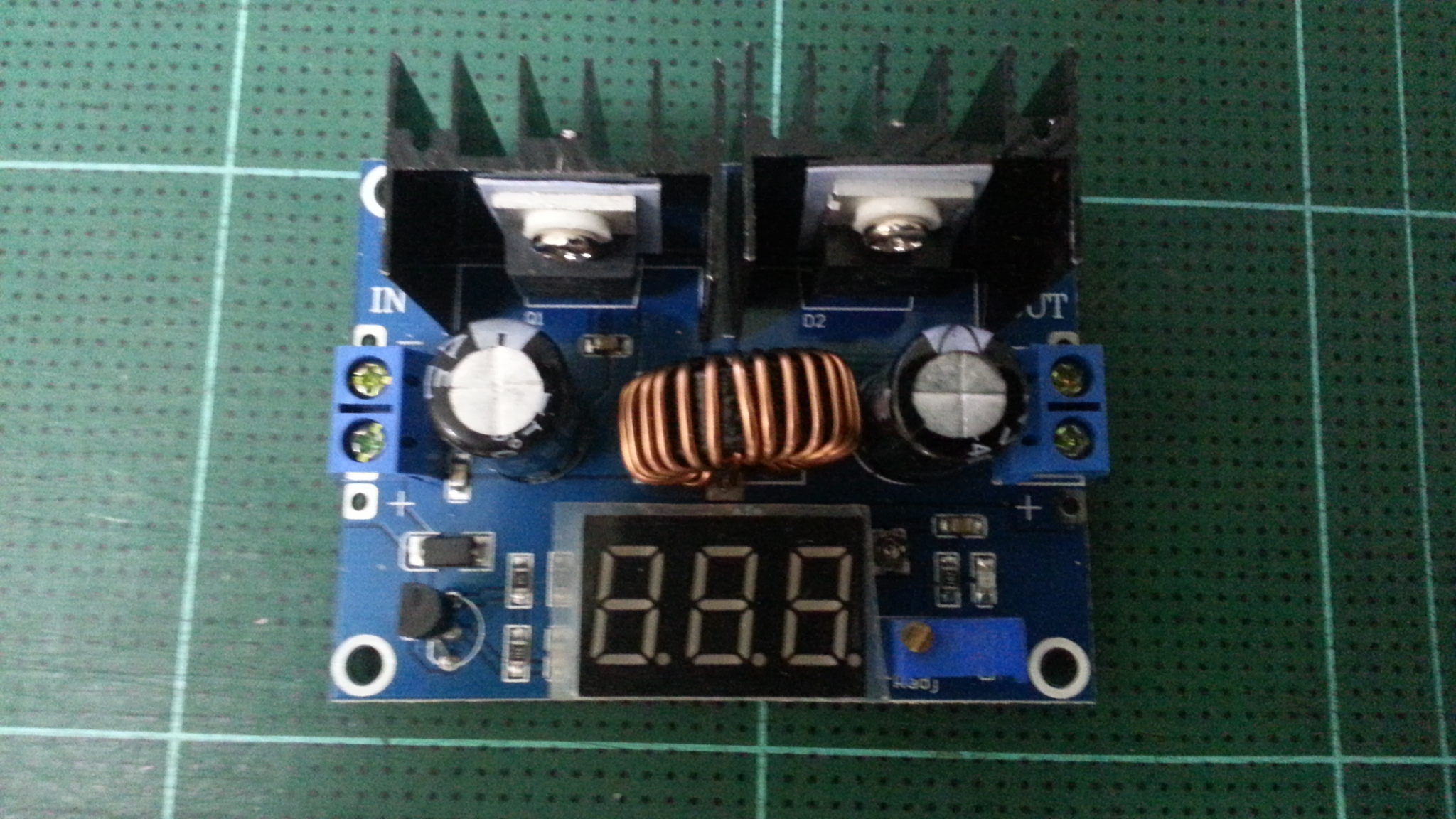 STEP DOWN MODULE WITH VOLTMETER 8 A
