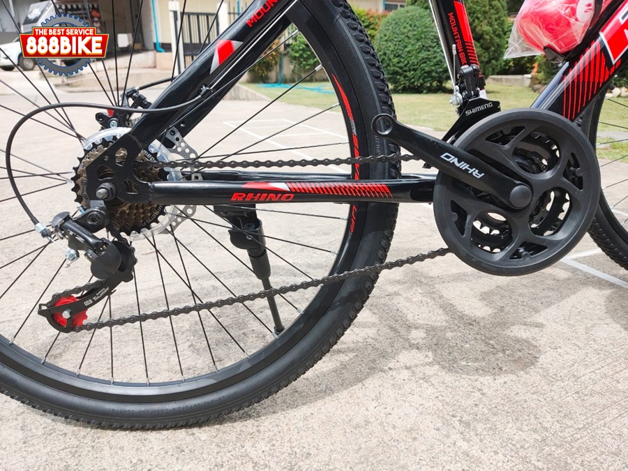 จักรยานเสือภูเขา RHINO X5 เกียร์ Shimano Tourney TZ 21 สปีด ล้อ26นิ้ว เฟรมเหล็ก