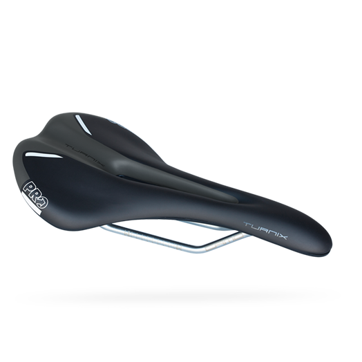 อานนั่ง เบาะเสือหมอบ PRO TURNIX TURNIX CRMO, สีดำ 142MM, 152MM รางโครโม