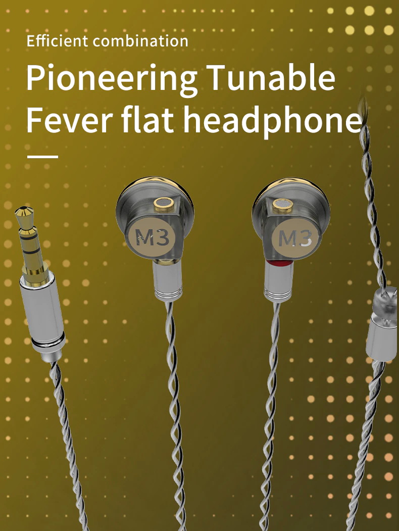 SMABAT M3Pro หูฟังเอียบัด พร้อมลูกเล่นถอดอัพเกรด ท่อนำเสียงได้