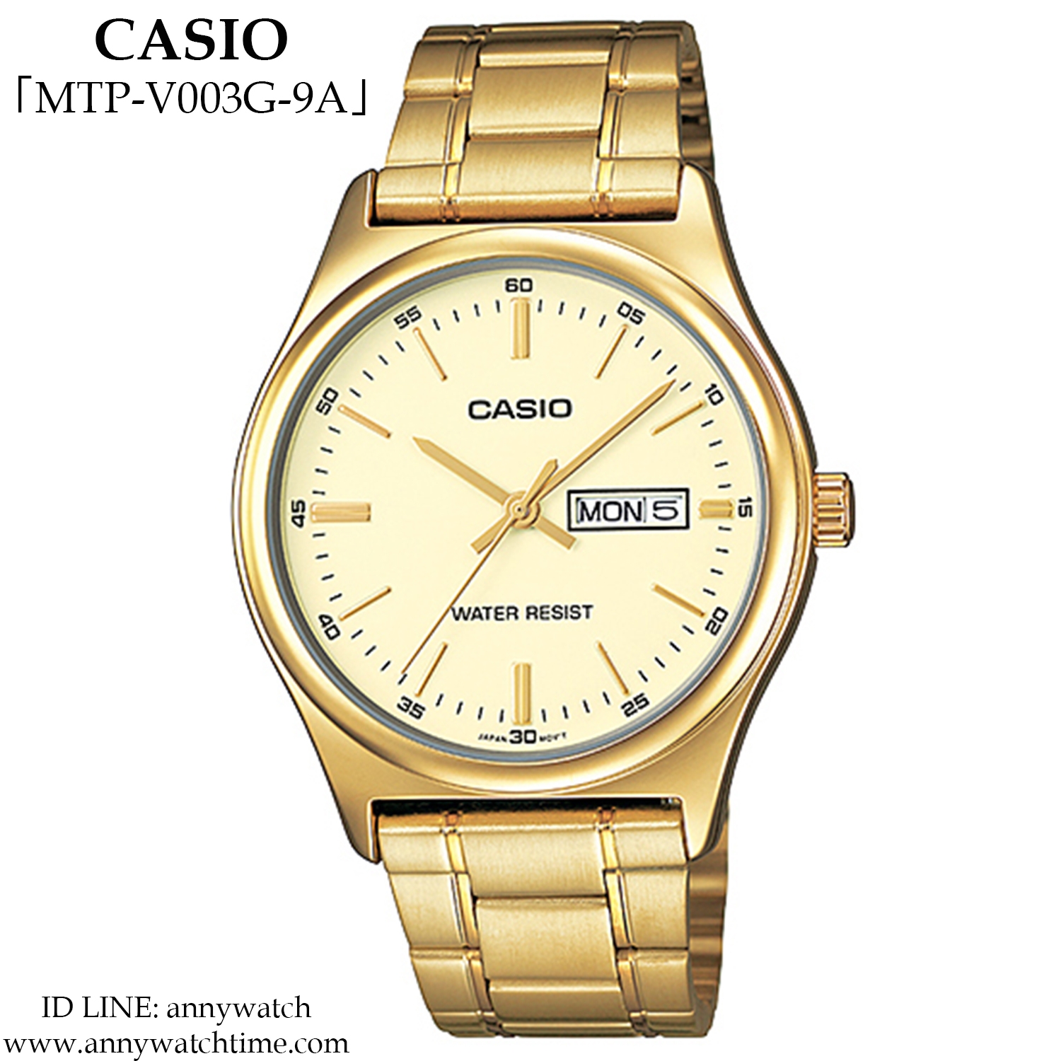 CASIO MTP-V003G-9A