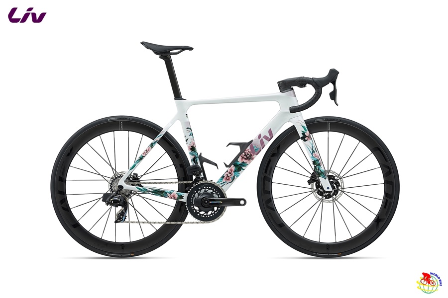 จักรยานเสือหมอบ LIV ENVILIV ADVANCED SL LTD ชุดเกียร์ SRAM Force AXS 2X12 Speed ทรงแอโร่ Limited Liv 2024