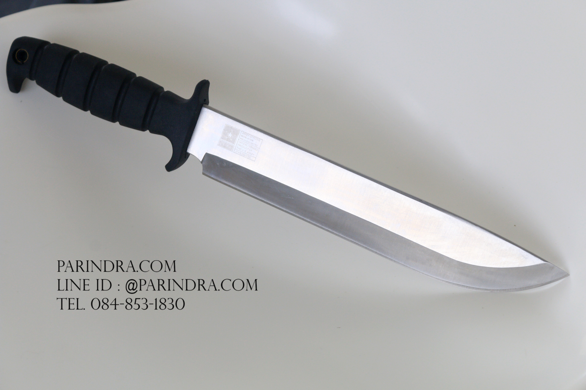 มีดใบตาย Army Strong Model A-1008 ขนาด 14.75 นิ้ว ใบเงิน OEM