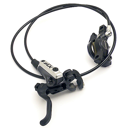 ชุดดิสเบลค SLX BR-M675 หน้า/หลัง ประกอบเสร็จ (มือเบลค/ก้ามเบลค/สายดำ BH90)