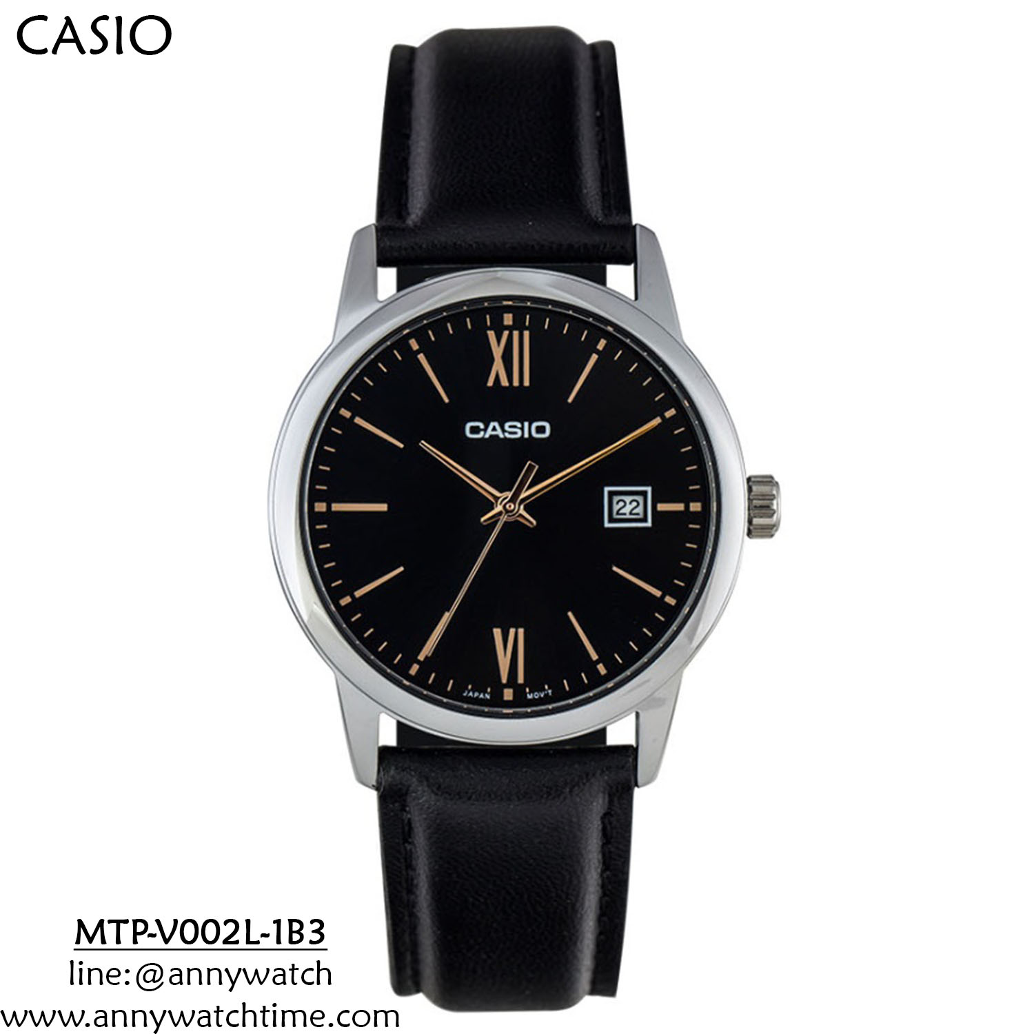 CASIO MTP-V002L-1B3