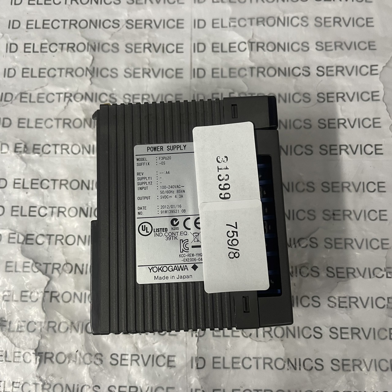 F3PU20 PLC " YOKOGAWA "