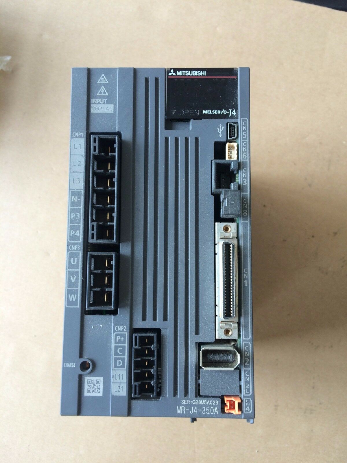 SERVO DRIVE " MITSUBISHI " รุ่น MR-J4-350A
