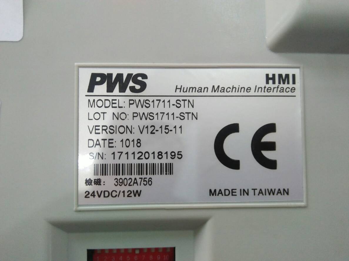 LCD TOUCH SCREEN “ HITECH ” รุ่น PWS1711-STN