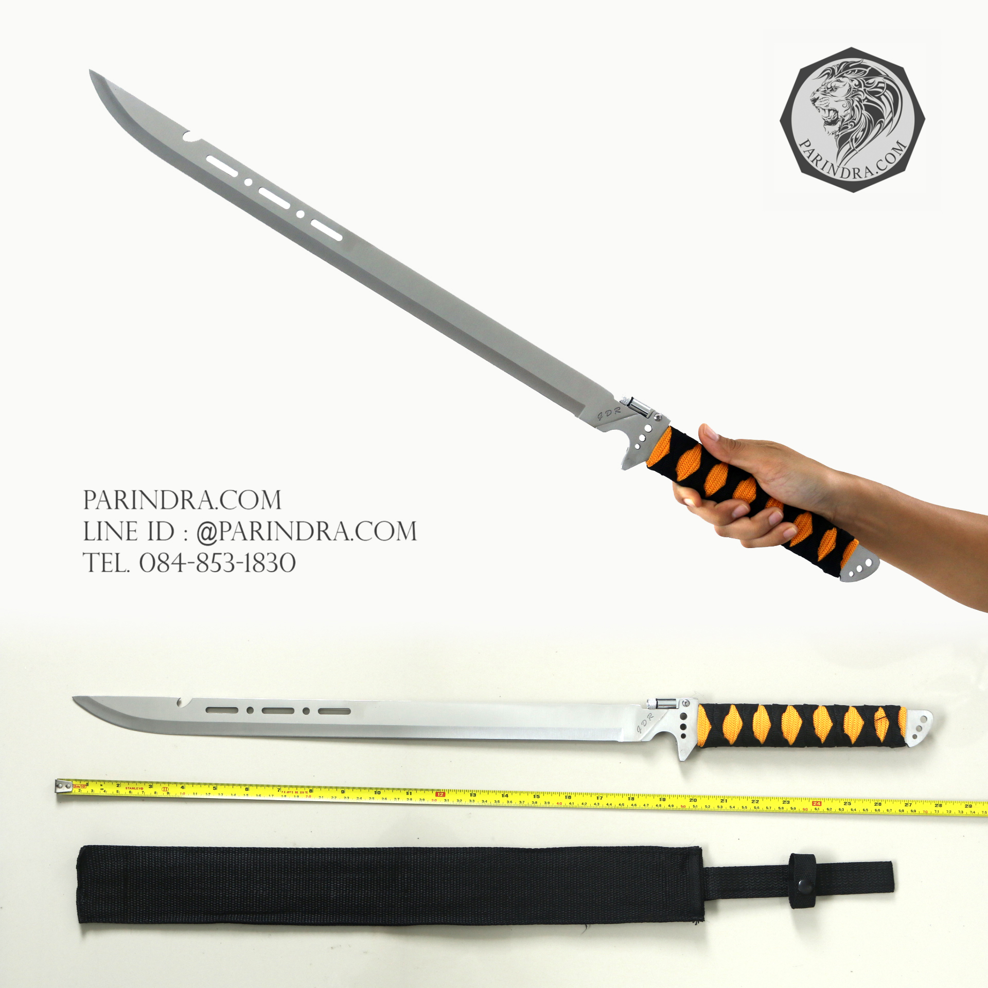 ดาบยาวทรงซามูไร SAMURAI GDR ราคาประหยัด ขนาด 28 นิ้ว #2