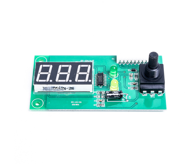 หน้าจอแสดงผลแอมป์ เครื่องเชื่อม VALU วาลู รุ่น F500 #28 Pn.203-02-001 ##