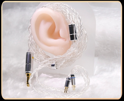 Hakugei Silver Cat สายอัพเกรดหูฟังทองแดงคริสตัลเดี่ยวชุบเงิน ระดับเทพ ทำด้วยมือทุกขั้นตอน [Drizzy Exclusive]