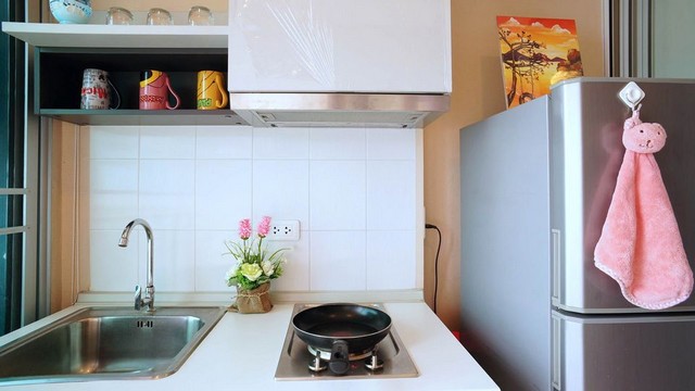 ให้เช่าคอนโด เดอะ เบส สุขุมวิท 77 ห้อง 31 ตรม.ห้องสวย วิวดี แต่งครบ พร้อมอยู่