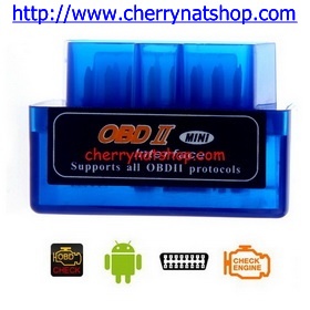 OBDII ELM327 Mini Bluetooth เครื่องเช็คโค้ดรถยนต์ วิเคราะห์ค่าต่างๆของเครื่องยนต์ใช้กับandroid,PC