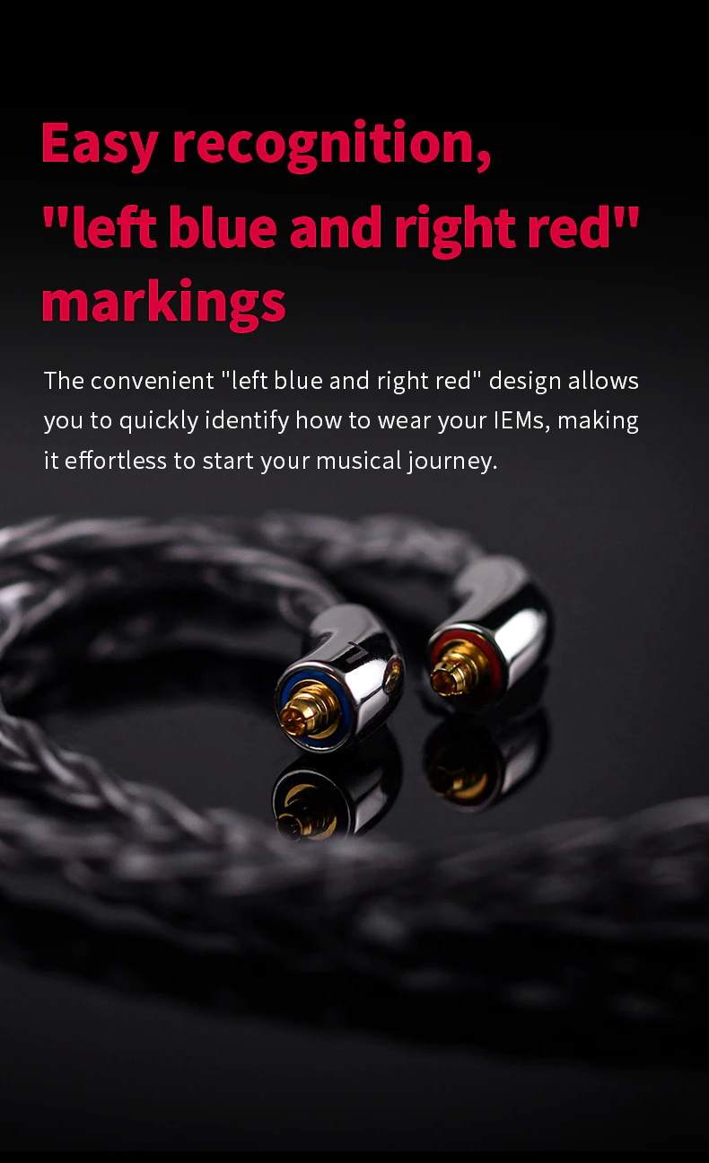 ขาย FiiO LC-RD Pro สายอัพเกรดหูฟังทำจากเงินล้วน Pure Silver ถักแบบ Litz