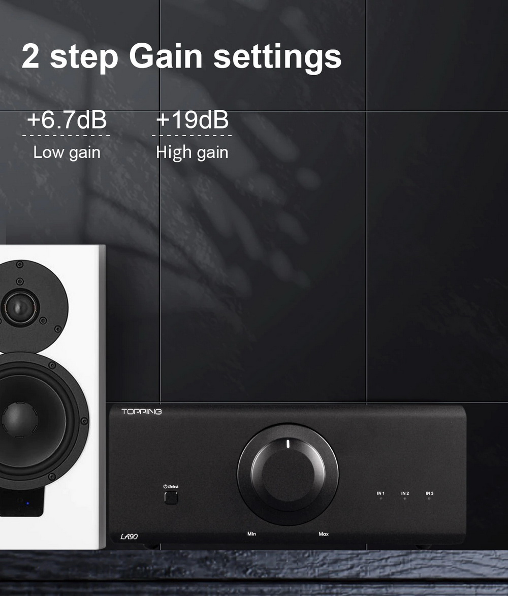 ขาย Topping LA90 แอมป์ตั้งโต๊ะ Class AB ระดับ High-End ประกันศูนย์ไทย
