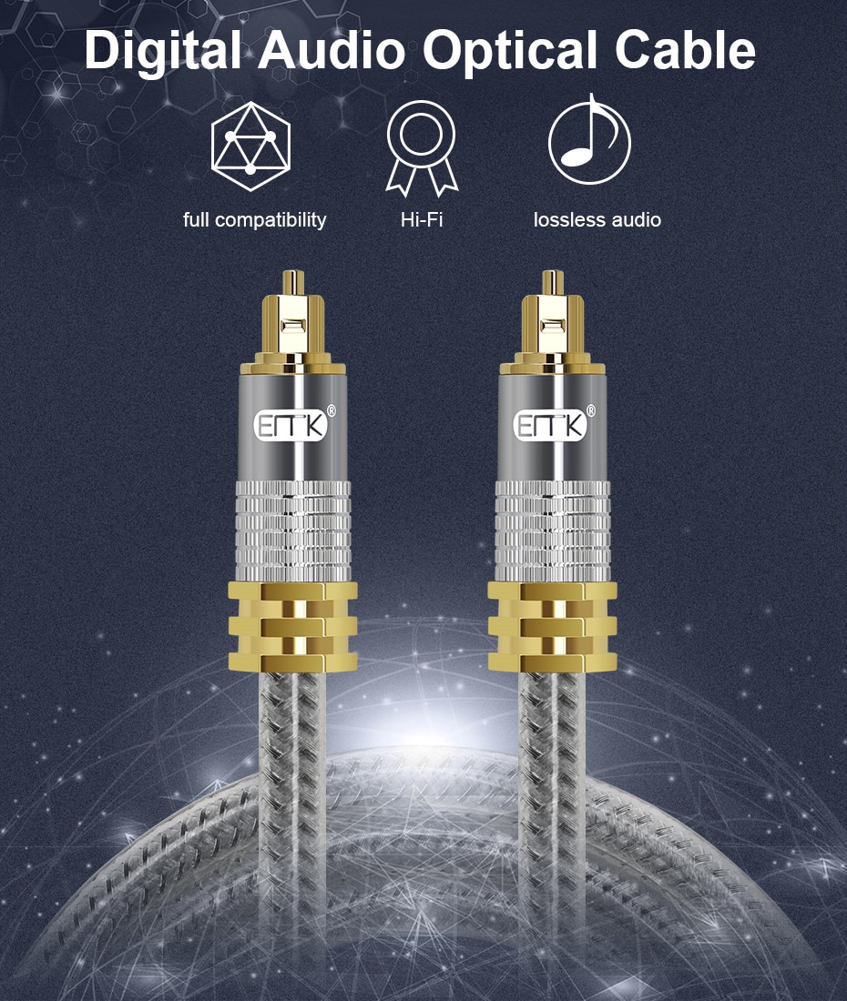 ขาย ERTK Silver Optical สายสัญญาณเสียง Optical เกรดพรีเมี่ยม