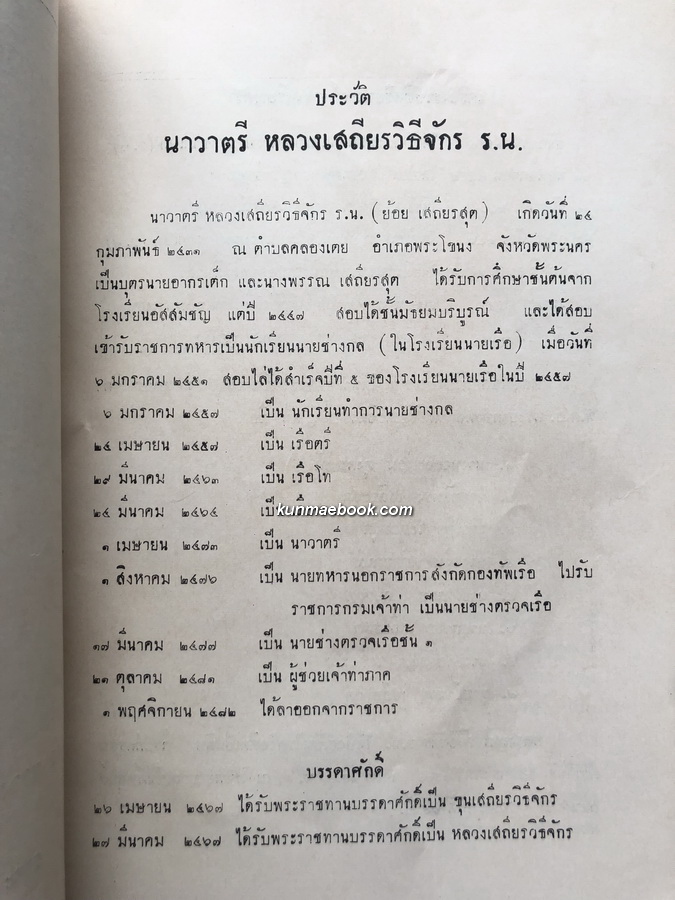 ประโยชน์แห่งการอยู่ในธรรม / อนุสรณ์ น.ต. หลวงเสถียรวิธีจักร ร.น. *บิดาของ นายเสถียร เสถียรสุต