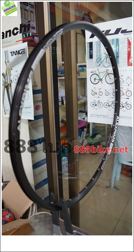 “ALEX” ขอบล้อ 26” MTB รุ่นดิสเบลค XD LITE, 32H, สีดำ. (หน้า+หลัง)