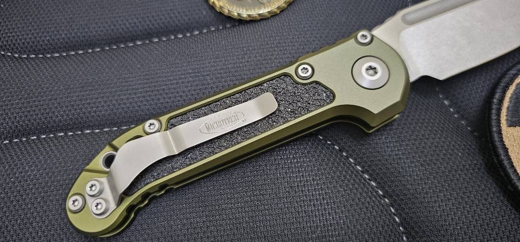 Microtech L.U.D.T.® S/E Gen III OD Green Stonewash Standard