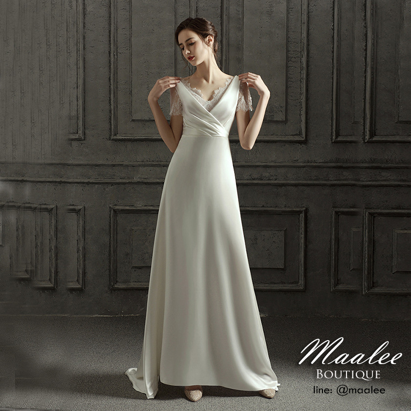 Pro-order ชุดเช่า ชุดแต่งงาน มินิมอล ชุดหมั้น