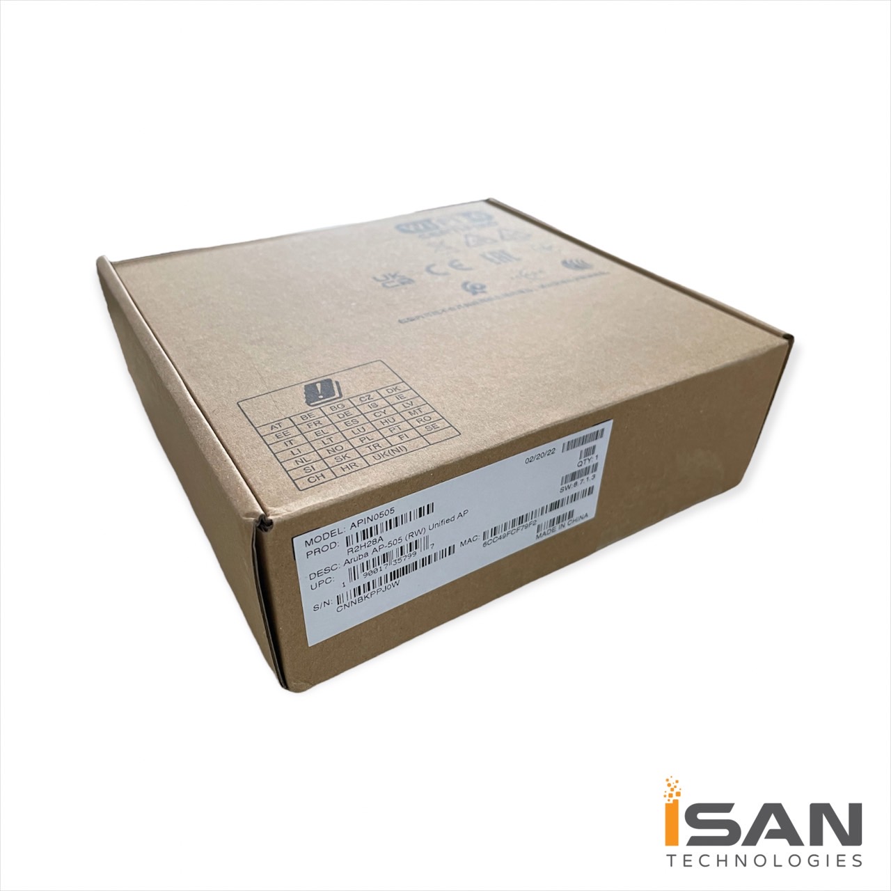 R2H28A HPE Aruba AP-505 (RW) Unified AP