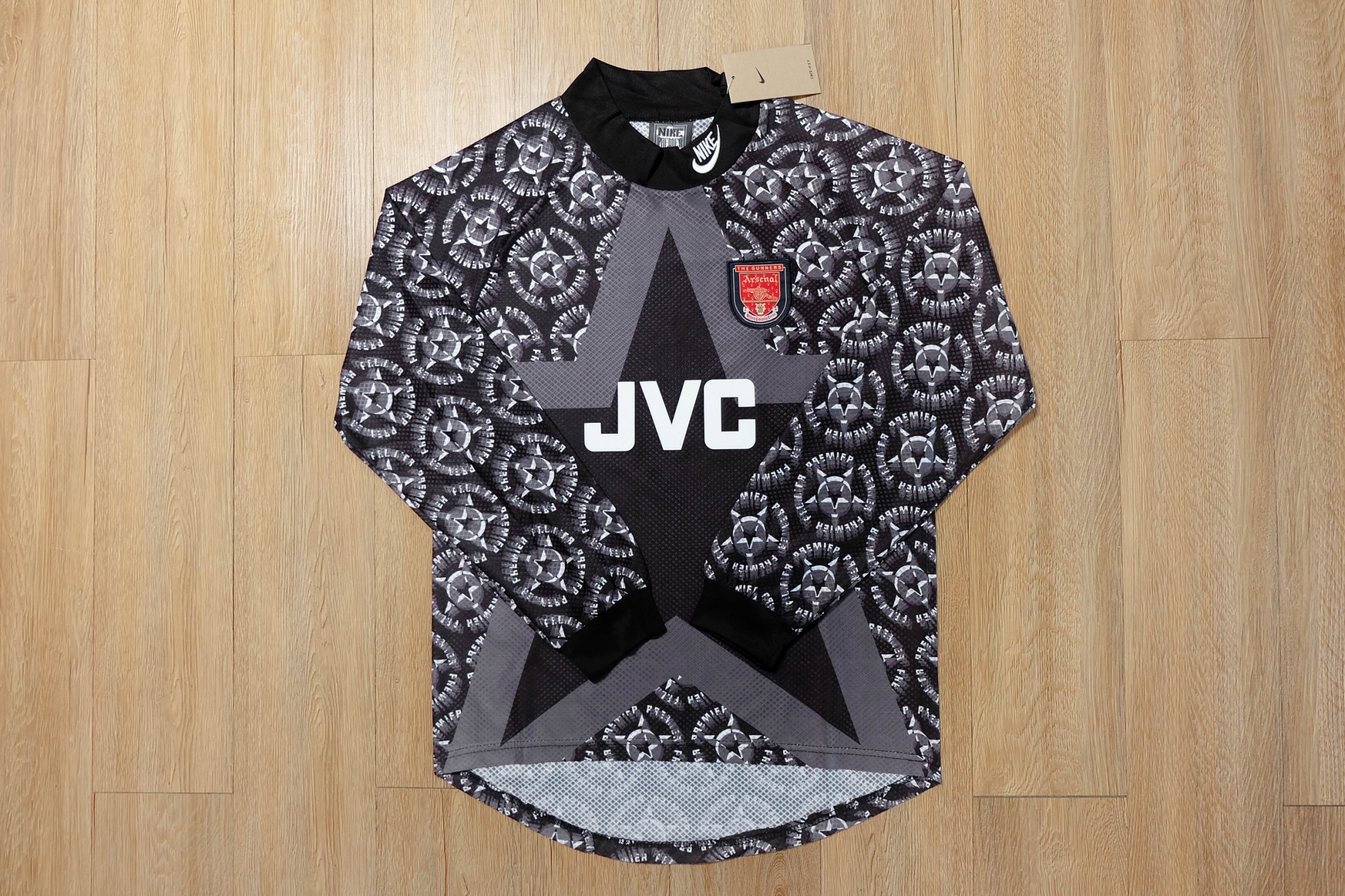 Arsenal Goalkeeper 1994/95 Vintage Jersey เสื้อฟุตบอลอาร์เซนอลย้อนยุค