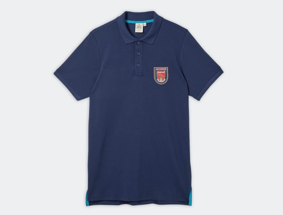 เสื้อโปโลอาร์เซนอล Retro Crest Navy ของแท้