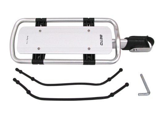แร็ค BETO ALLOY REAR RACK SEATPOST ,SILLVER,CBR-718A