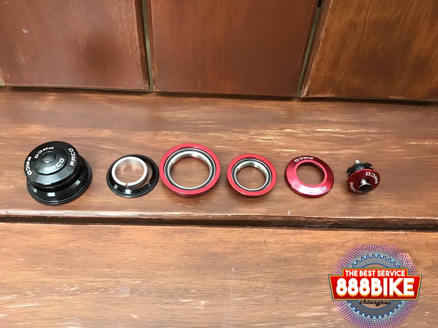 ถ้วยคอเทเปอร์ PACO HS-MA 55 มีบ่า มีดำและแดง