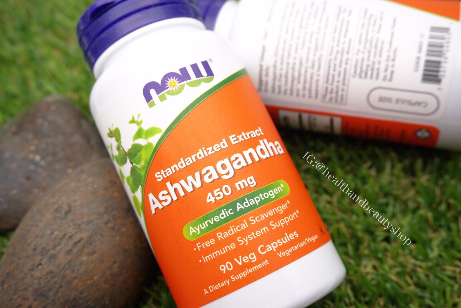 Now Foods, Ashwagandha, 450 mg, 90 Vcaps