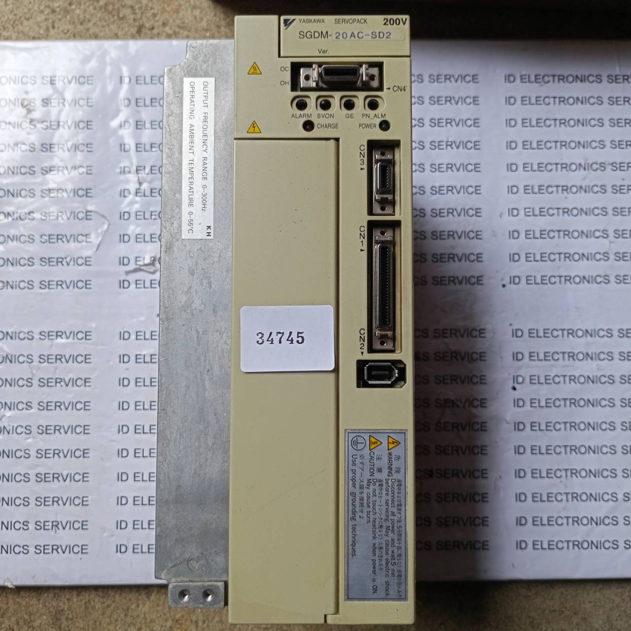 SGDM-20AC-SD2 SERVO DRIVE " YASKAWA "
