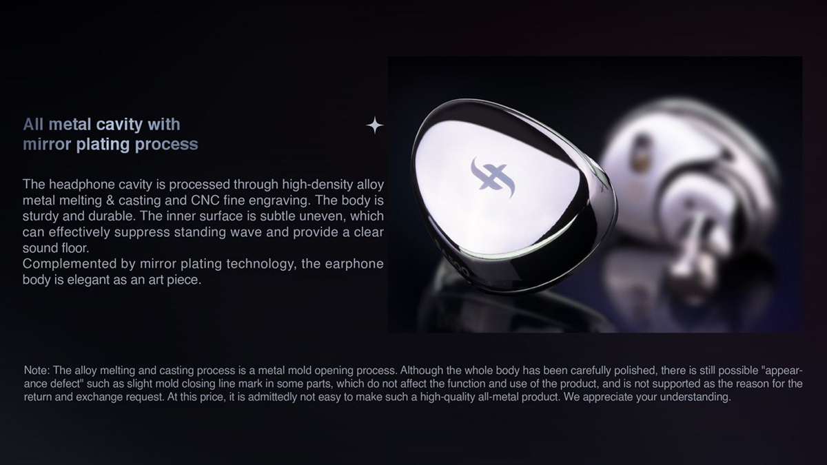 Simgot EA500 หูฟัง IEMs บอดี้โลหะหรู รองรับ Hi-Res เปลี่ยนท่อนำเสียงได้ ประกันศูนย์ไทย