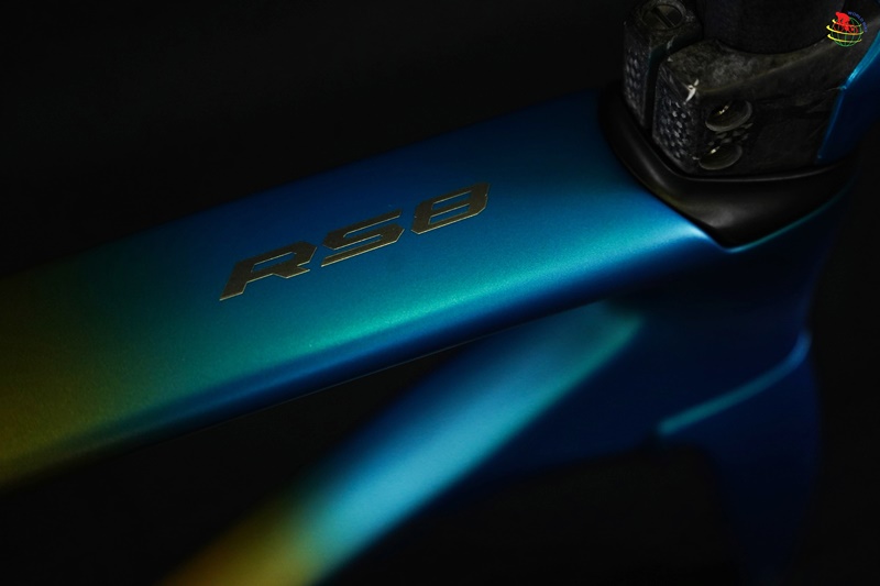 X-LAB RS8 Carbon Aero Road Bike Frame | T800 Carbon Fiber | Di2 / AXS Compatible | Lightweight 950g Frame | 2025 WorldTour Team Astana Qazaqstan