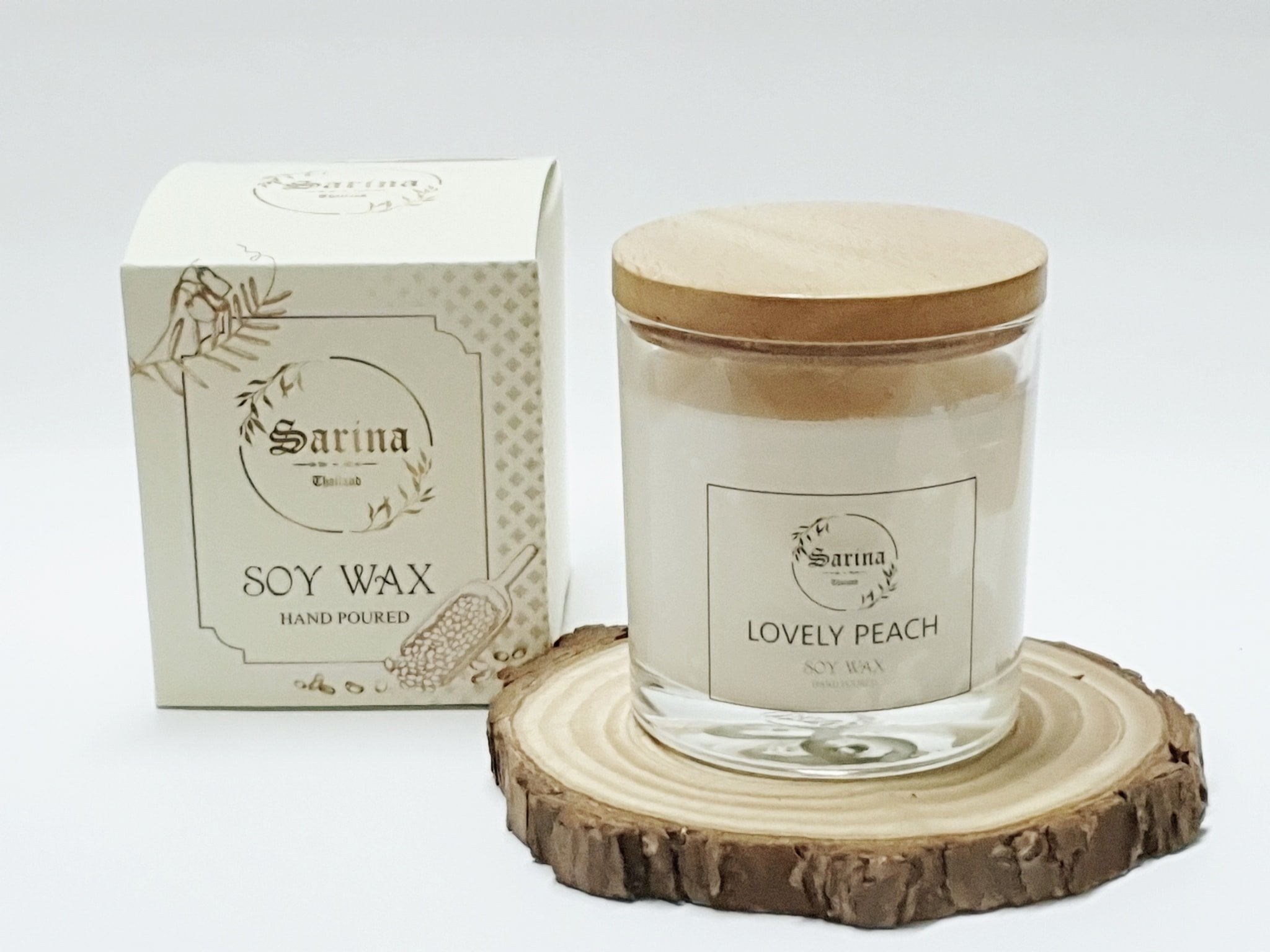 Soy wax 80 g. - LOVELY PEACH