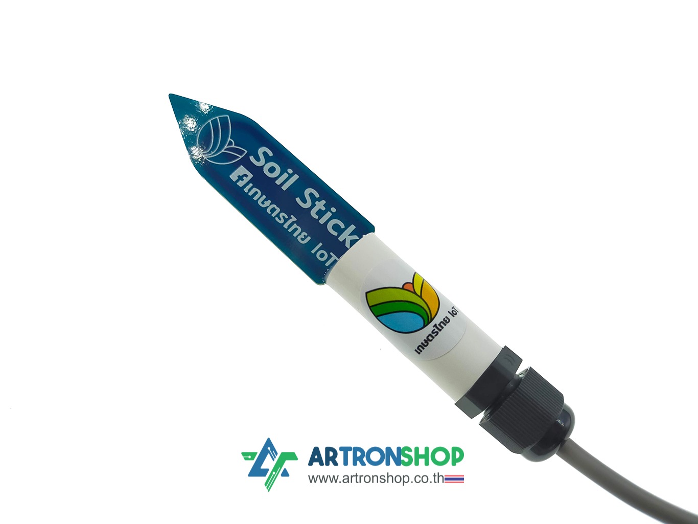 เซ็นเซอร์วัดความชื้นในดิน Capacitive เกษตรไทย