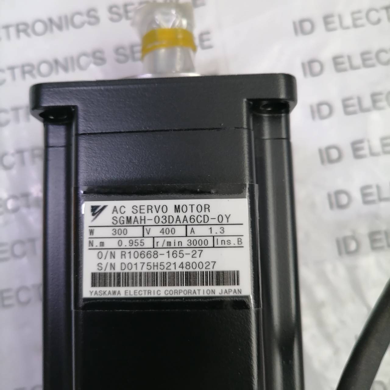 SGMAH-03DAA6CD-OY SERVO MOTOR " YASKAWA "