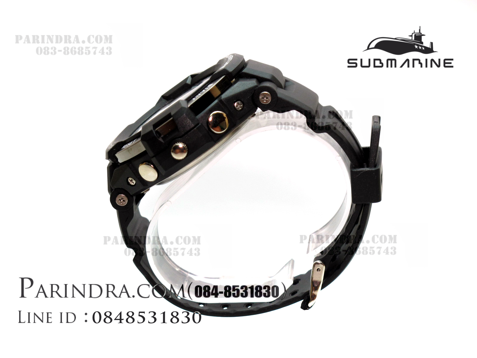 นาฬิกา US submarine Adventure Protector รุ่น TP3156M สีดำตัดเขียว(พื้นดำ)