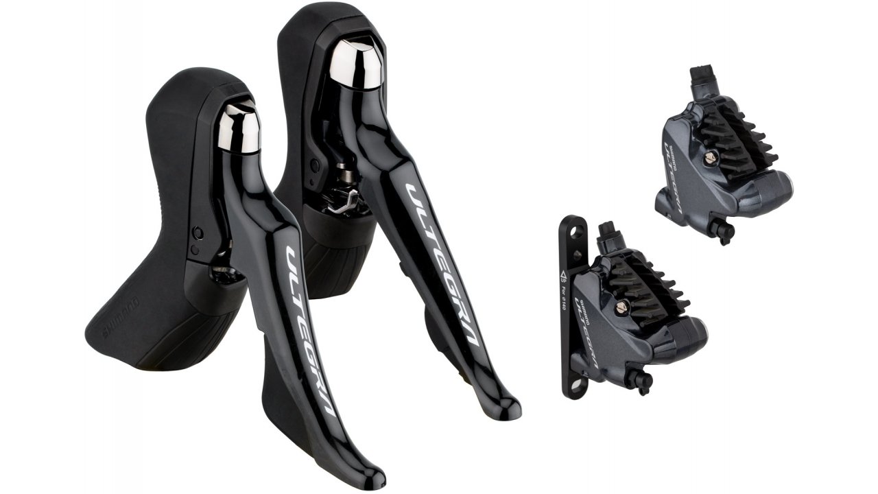 ชุดดิสเบรค ULTEGRAรุ่น J-KIT, ประกอบเสร็จ,ST-R8020/BR-R8070, F/R, 1000MM/1700MM ,I-STR8020PA2