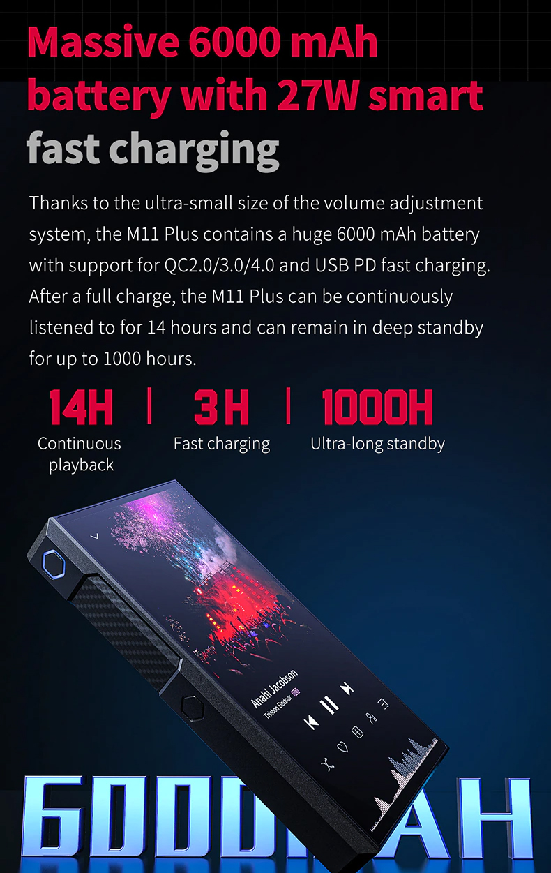 FiiO M11 PLUS ESS ชิป ES9068AS สุดยอด DAP แห่งยุครองรับ MQA ประกันศูนย์ไทย