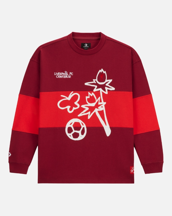 เสื้อสเวตเตอร์ลิเวอร์พูล LFC x Converse Crew Sweatshirt ของแท้